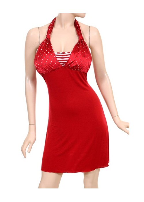 red salsa dress