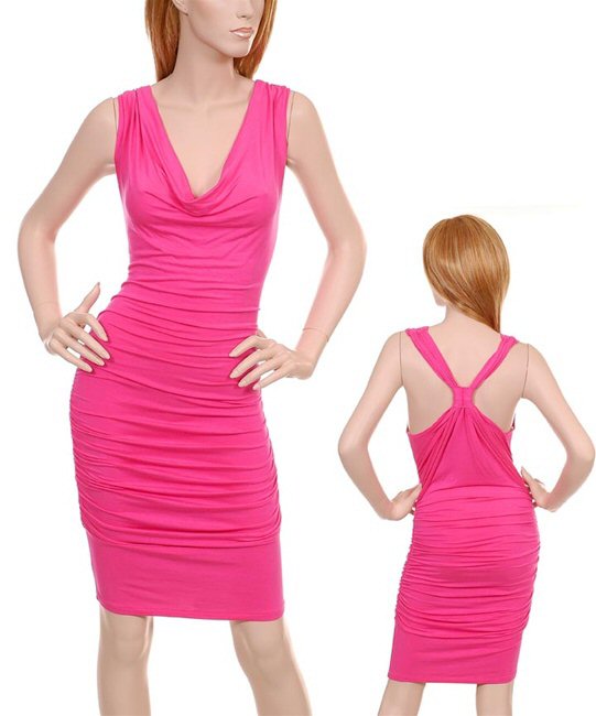 red salsa dress
