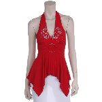 V neck Fashion Top