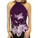 sparkle center dangle halter