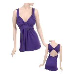 sparkle center dangle halter