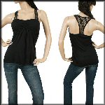 V neck fashion top
