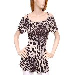 cheetah print top