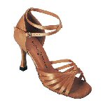 brown leather dance shoes